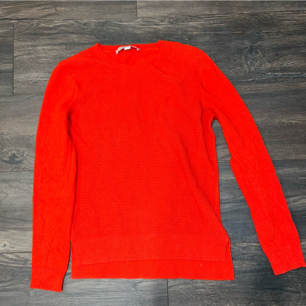 🌷5/$13! LOFT Red textured sweater
